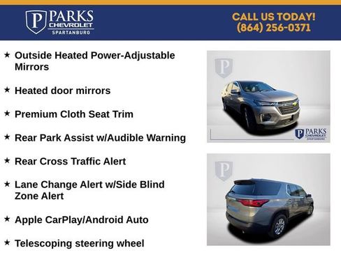 Certified 2023 Chevrolet Traverse LS w/ Safety Package FWD image 6