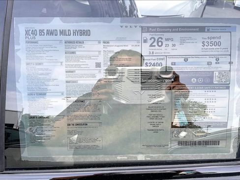 New 2026 Volvo XC40 B5 Plus w/ Protection Package Premier AWD/4WD image 13