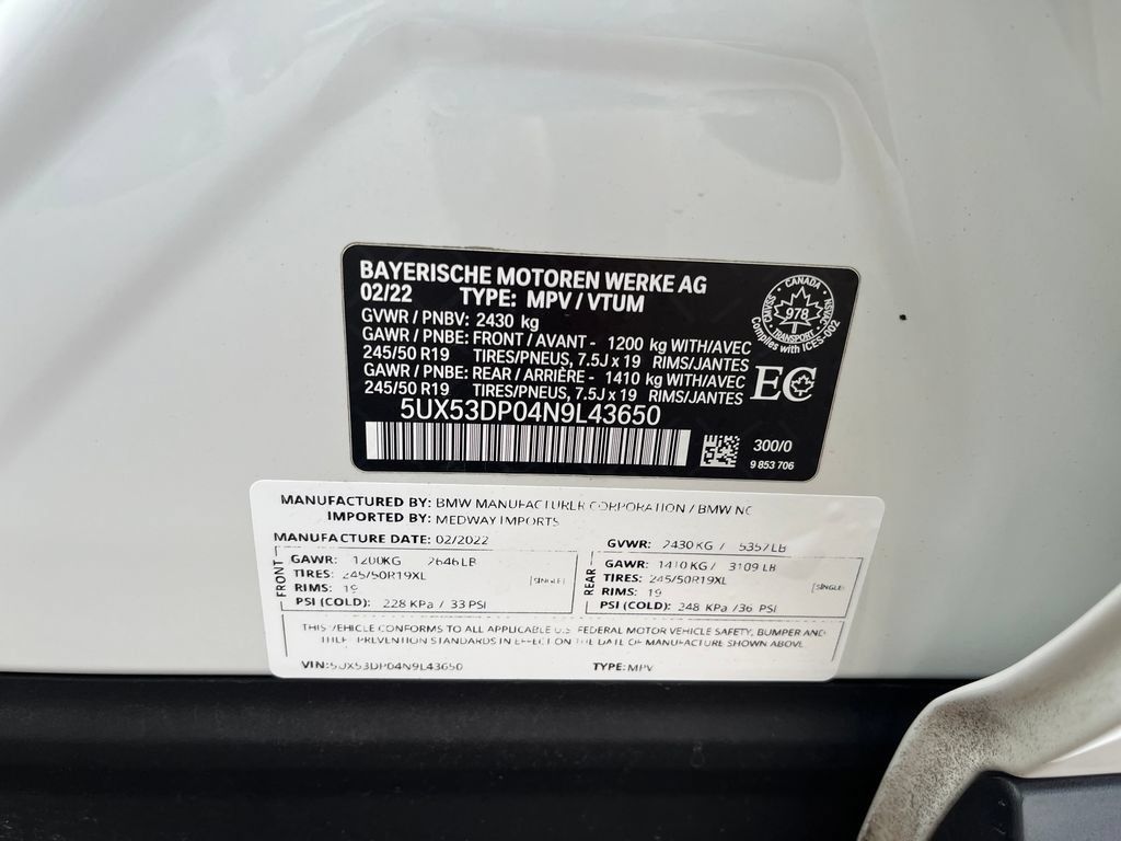 Used 2022 BMW X3 xDrive30i AWD/4WD image 33