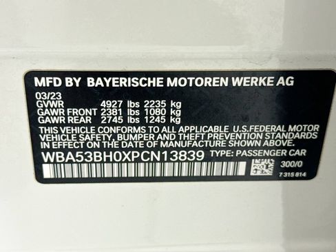 Used 2023 BMW 530i w/ Premium Package RWD image 34