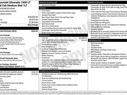 Used 2023 Chevrolet Silverado 1500 LT w/ Protection Package RWD image 3