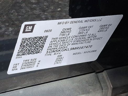 Used 2021 Chevrolet Suburban High Country w/ Premium Package image 31