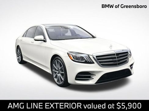 Used 2019 Mercedes-Benz S 560 S 560 w/ AMG Line Exterior image 1