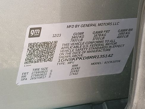 Used 2024 Chevrolet Tahoe Z71 w/ Luxury Package image 16