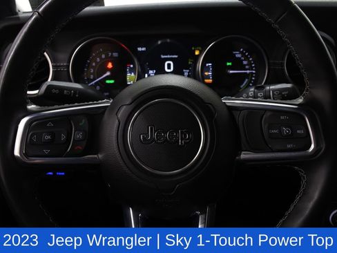 Used 2023 Jeep Wrangler Unlimited Sahara w/ Cold Weather Group image 13