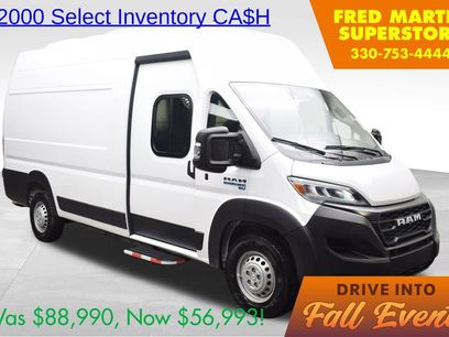 New 2024 RAM ProMaster 3500 w/ Delivery Van Package