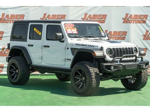Used 2023 Jeep Wrangler Unlimited Rubicon 4xe AWD/4WD image 1