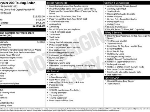 Used 2013 Chrysler 200 Touring image 10