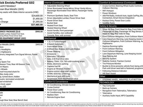 New 2026 Buick Envista Preferred w/ Convenience I Package image 5