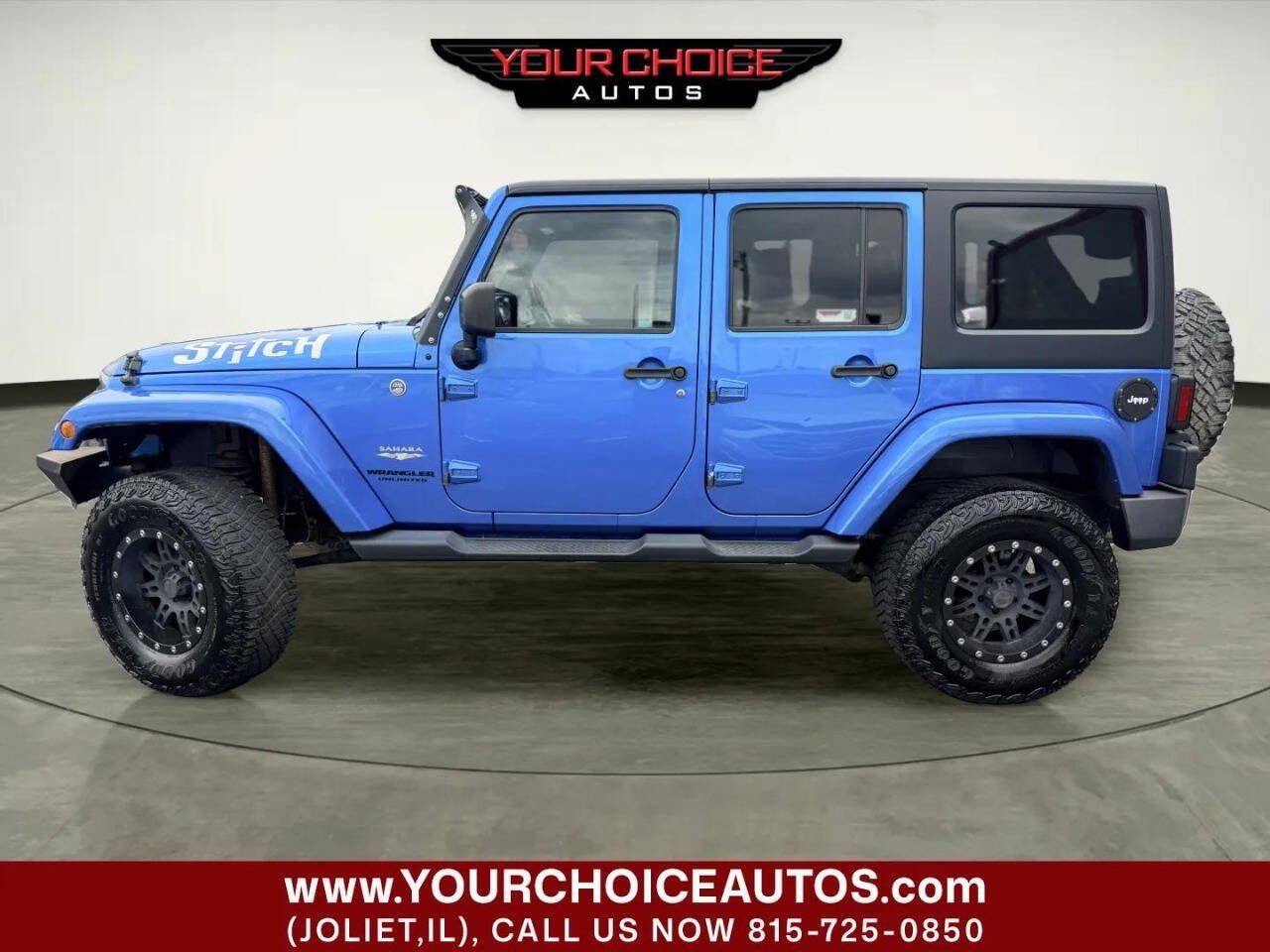 Used 2015 Jeep Wrangler Unlimited Sahara w/ Max Tow Package AWD/4WD image 2