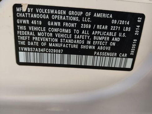 Used 2015 Volkswagen Passat 1.8T SE image 33