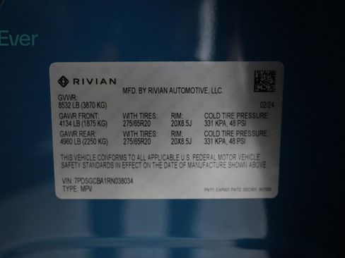 Used 2024 Rivian R1S Adventure AWD/4WD image 26