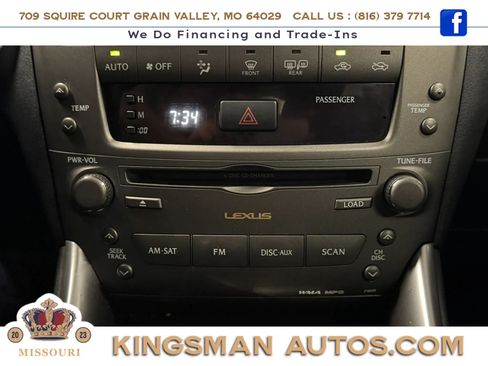 Used 2007 Lexus IS 250 AWD image 19