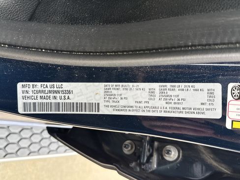Used 2022 RAM 1500 Laramie RWD image 34