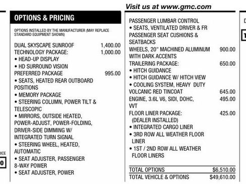 Used 2023 GMC Acadia SLT w/ Technology Package image 2