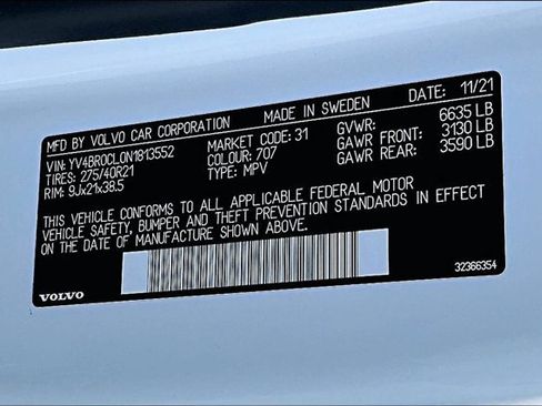 Used 2022 Volvo XC90 T8 Inscription w/ Advanced Package AWD/4WD image 19