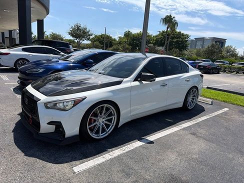 Used 2022 INFINITI Q50 Red Sport 400 RWD image 4