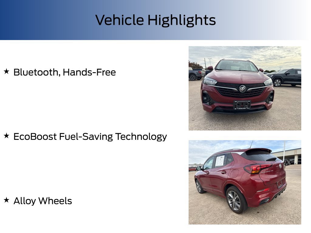 Used 2021 Buick Encore GX Select w/ Sport Touring Package FWD image 6