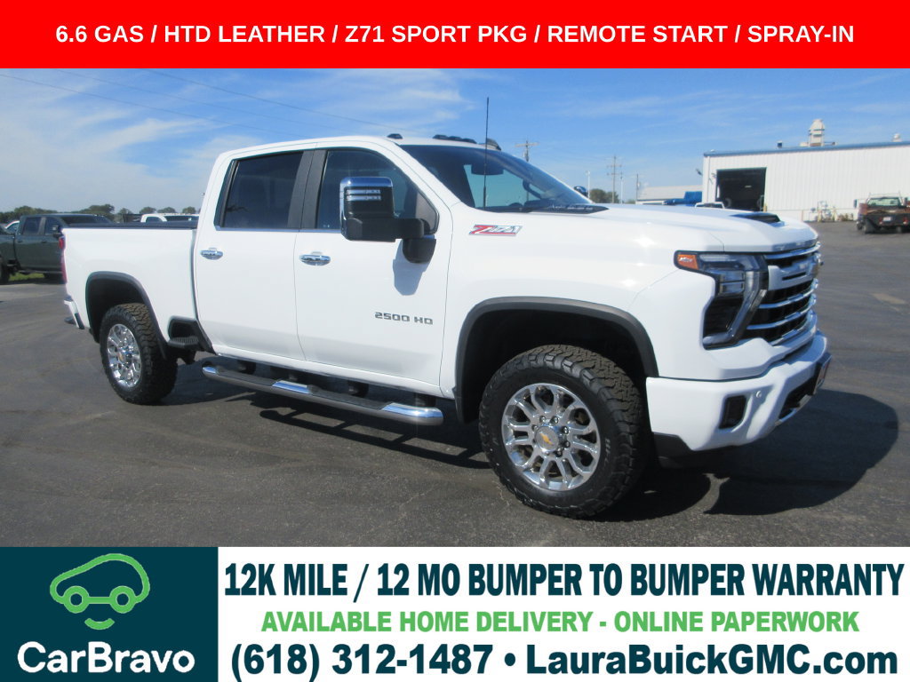 Certified 2025 Chevrolet Silverado 2500 LT w/ Z71 Chrome Sport Edition AWD/4WD image 1