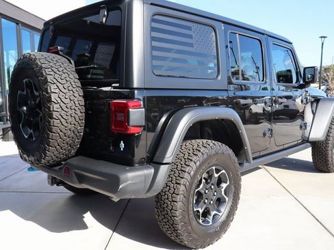 Used 2022 Jeep Wrangler Unlimited Rubicon 4xe w/ Steel Bumper Group image 3