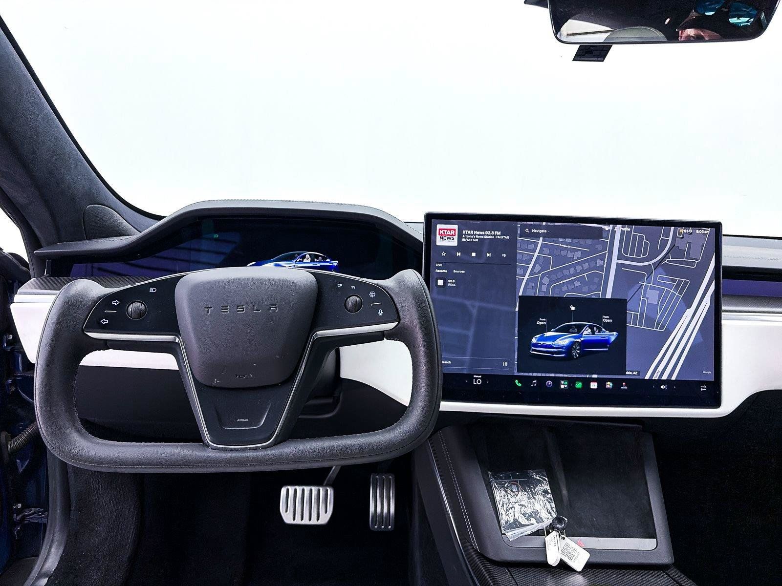 Used 2021 Tesla Model S Plaid AWD/4WD image 3