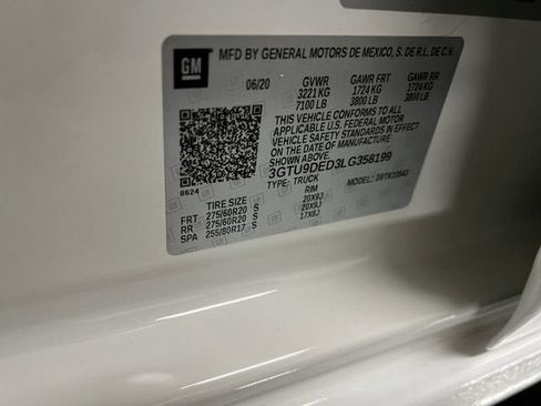 Certified 2020 GMC Sierra 1500 SLT w/ SLT Premium Package image 33