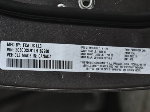 Used 2020 Dodge Charger SRT Hellcat w/ Harman/Kardon Audio Group image 17