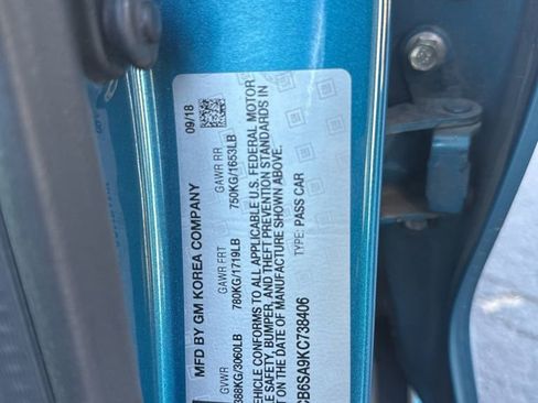 Used 2019 Chevrolet Spark LS image 9