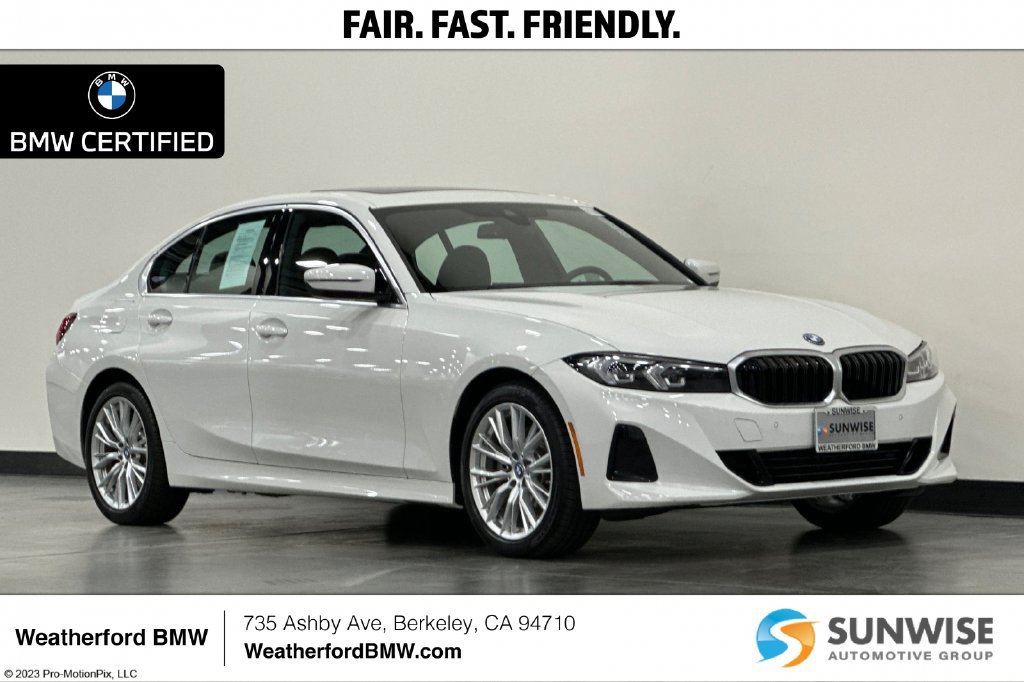 Certified 2024 BMW 330e w/ Convenience Package RWD image 1