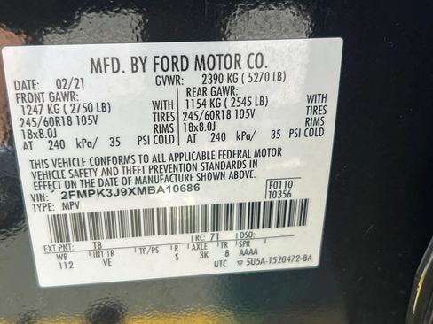Used 2021 Ford Edge SEL FWD image 31
