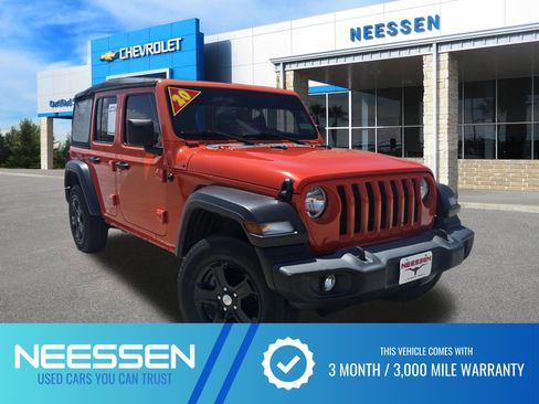 Used 2020 Jeep Wrangler Unlimited Sport S AWD/4WD image 1