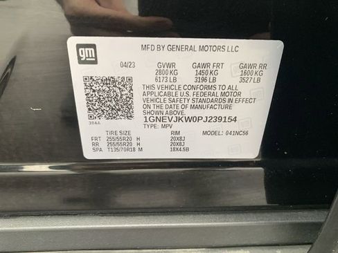 Certified 2023 Chevrolet Traverse RS image 36