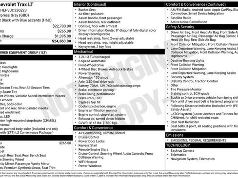 New 2025 Chevrolet Trax LT image 9