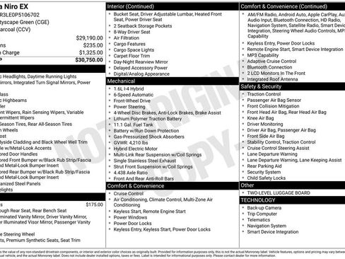 Certified 2023 Kia Niro EX image 11