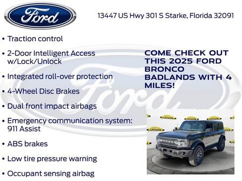 New 2025 Ford Bronco Badlands image 25