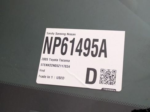 Used 2005 Toyota Tacoma 2WD Regular Cab image 7