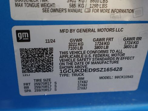 Certified 2025 Chevrolet Silverado 1500 LT AWD/4WD image 53