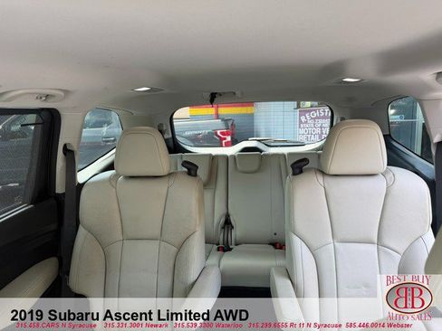 Used 2019 Subaru Ascent Limited AWD/4WD image 13