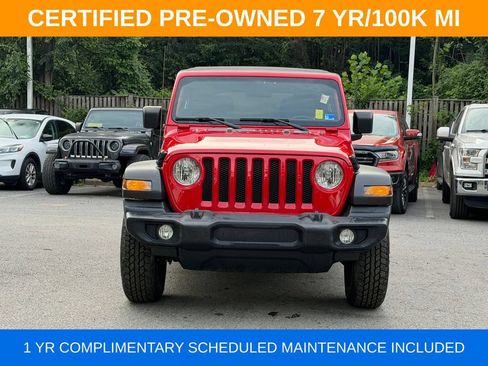 Used 2022 Jeep Wrangler Unlimited Sport AWD/4WD image 2