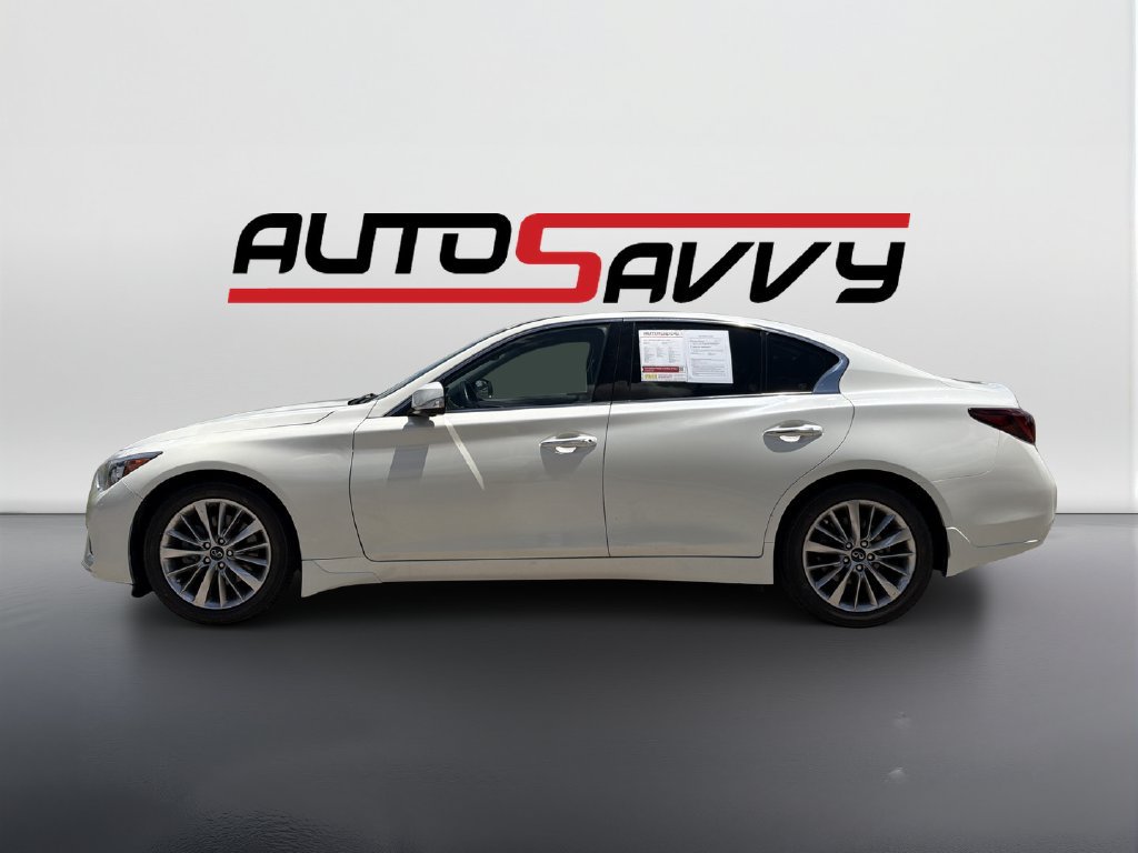 Used 2021 INFINITI Q50 Luxe w/ Seat & Sound Package AWD/4WD image 5