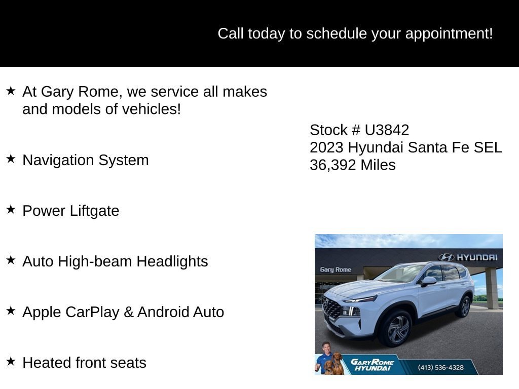 Used 2023 Hyundai Santa Fe SEL AWD/4WD image 6