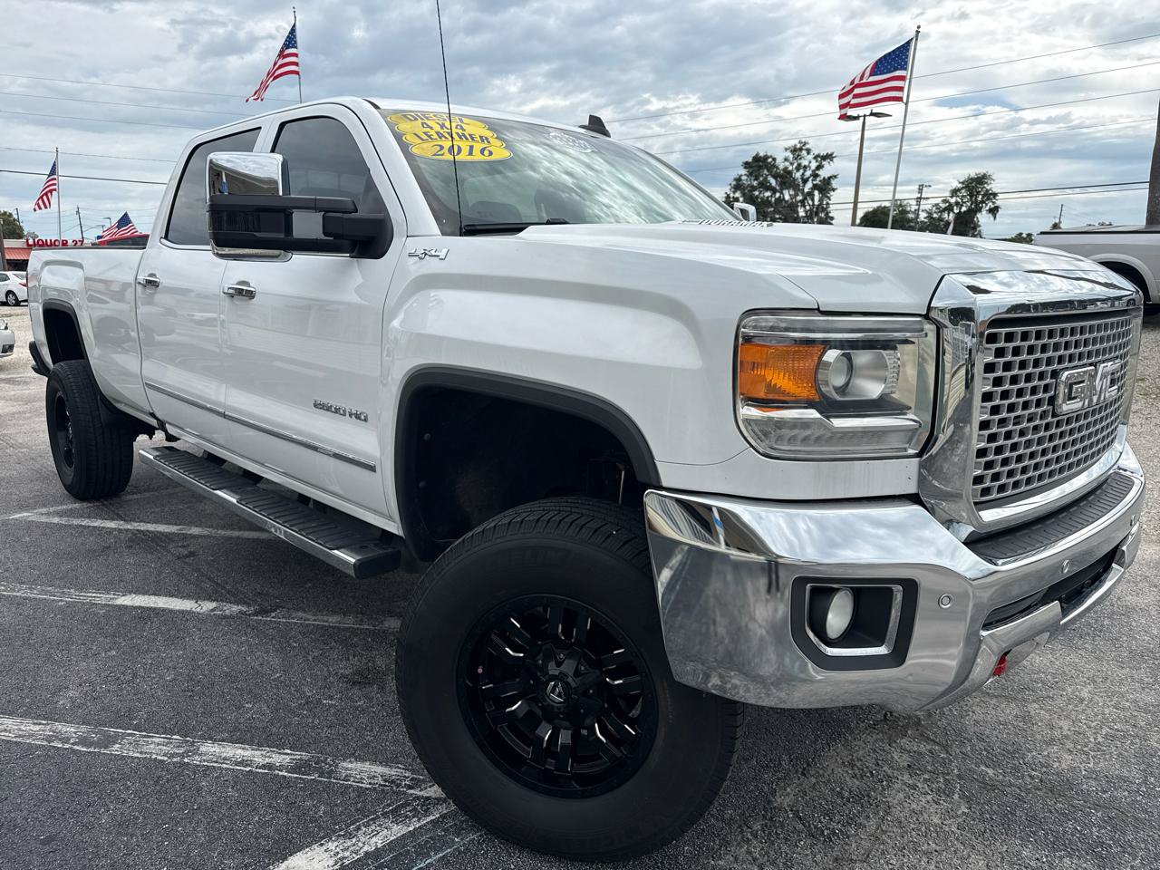 Used 2016 GMC Sierra 2500 SLT w/ Duramax Plus Package AWD/4WD image 53