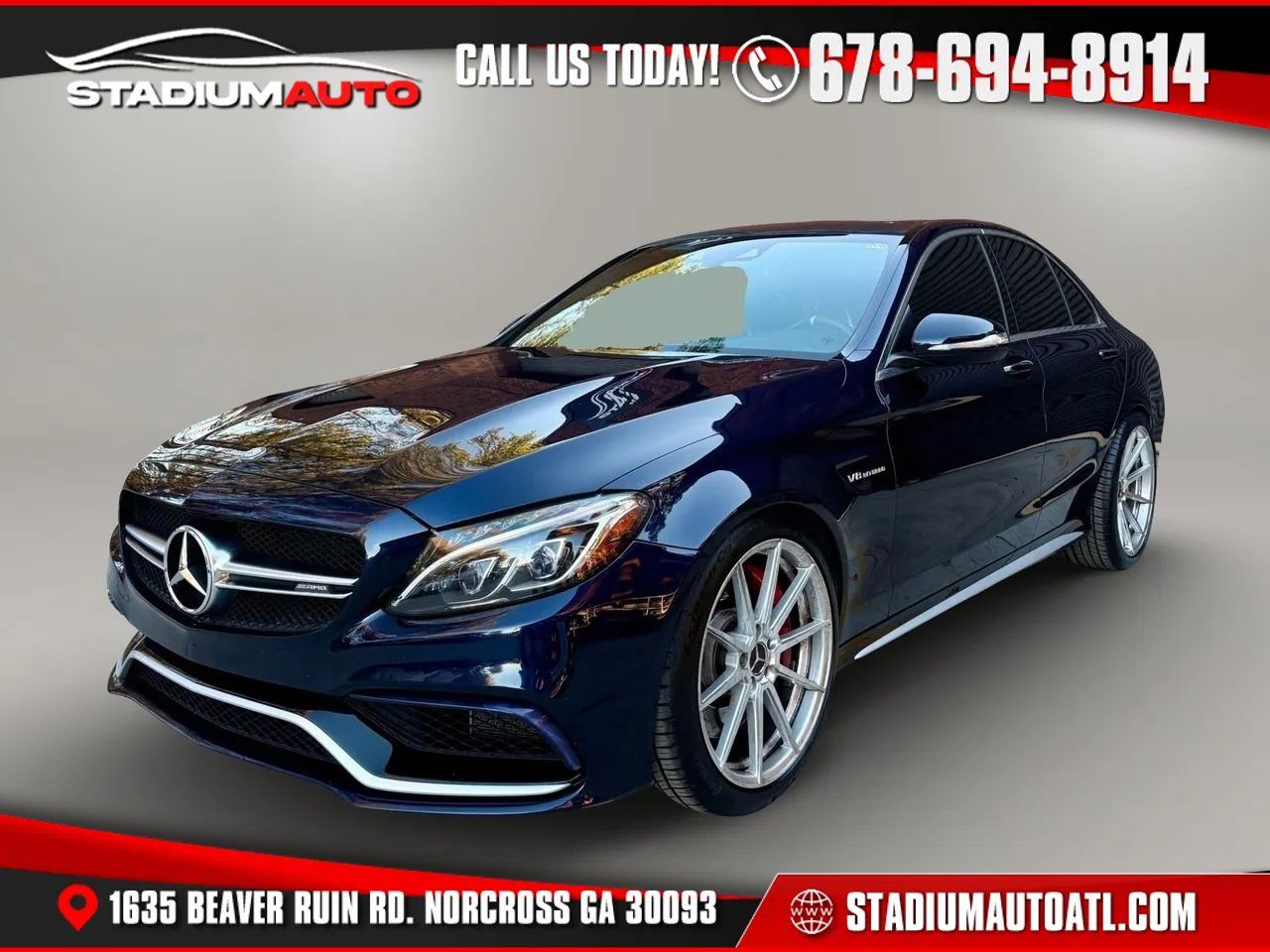 Used 2015 Mercedes-Benz C 63 AMG S image 1