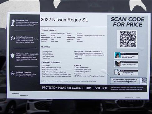 Used 2022 Nissan Rogue SL w/ SL Premium Package image 29