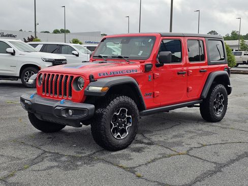 Used 2022 Jeep Wrangler Unlimited Rubicon 4xe w/ Cold Weather Group AWD/4WD image 2
