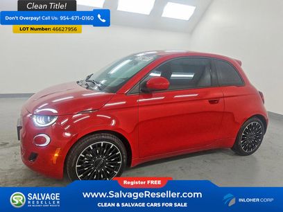 Used 2024 FIAT 500 e (RED)
