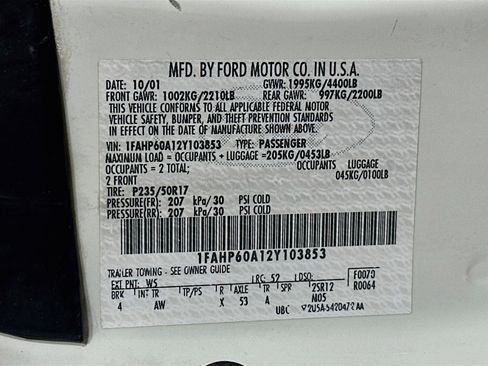 Used 2002 Ford Thunderbird RWD image 26
