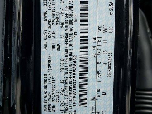 Used 2023 Ford F150 Limited AWD/4WD image 30