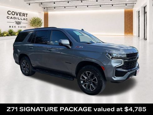 Used 2021 Chevrolet Tahoe Z71 w/ Z71 Signature Package AWD/4WD image 1