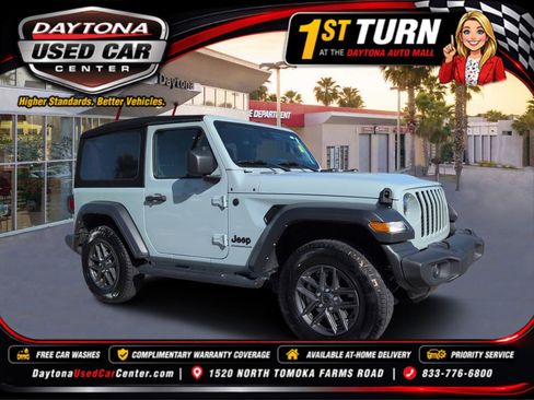 Certified 2024 Jeep Wrangler Sport S image 1